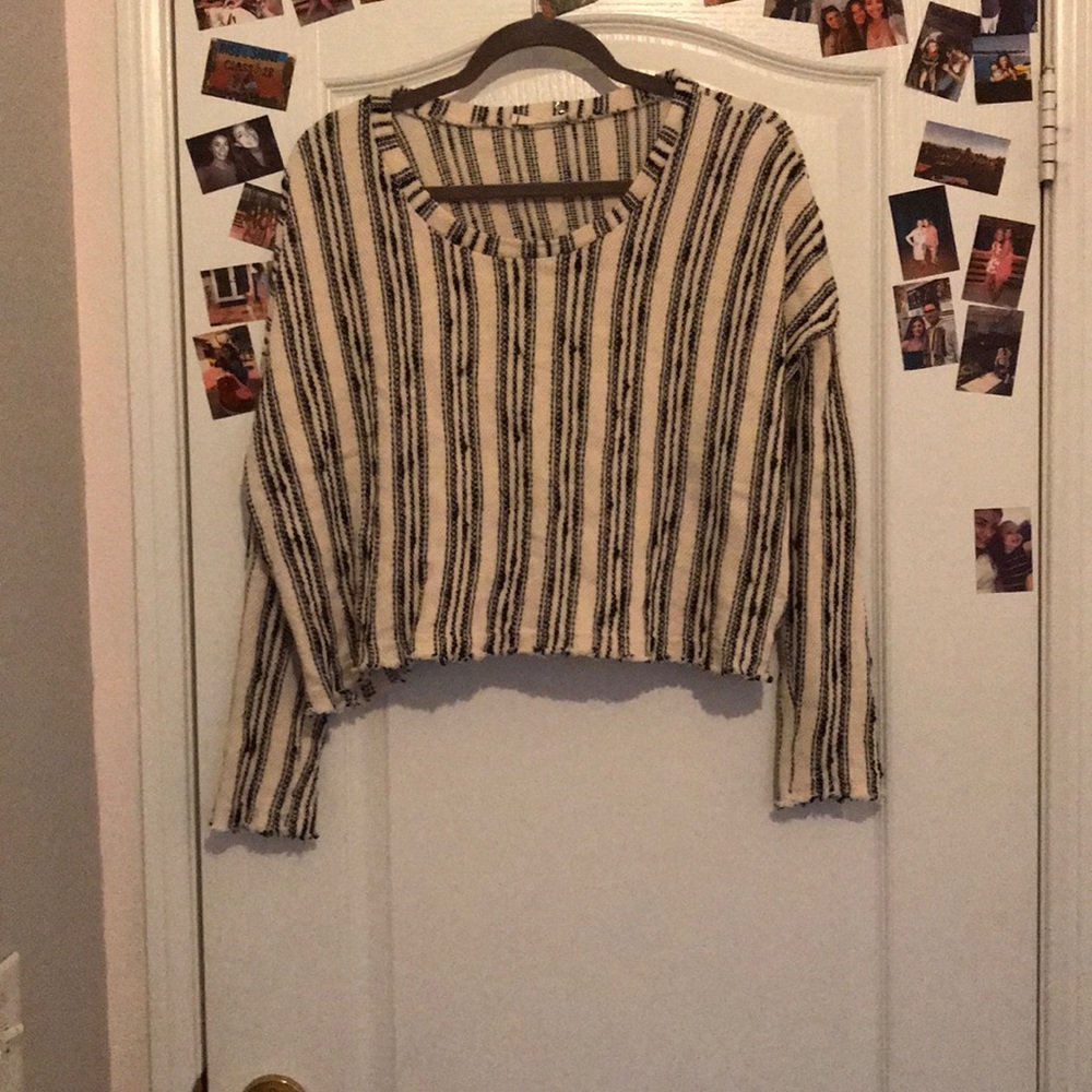 Cropped sweater